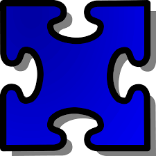 When complete, it's relatively small. Jigsaw Puzzle Piece Shape Blue Png Picpng