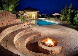 Firepit and chiminea fire extinguishing tips. Fire Pits The Perfect Swimming Pool Add On Dogwood Landscaping