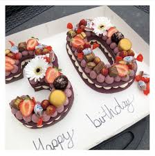 Chocolate 30 Numbercake Number Cakes Food Desserts