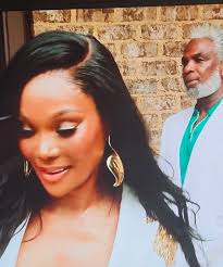 Go to the bathroom n fix your hair he tells her...I'm lost