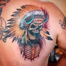 Discover cool bone structures and feathered heads with the top 80 best indian skull tattoo designs for men. Indian Skull Tattoo Indianskulltattoo Nativeamerican I Flickr