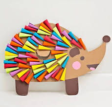 It looks like a pretty simple and quick project, so give it a try. Diy Cardboard Rainbow Hedgehog Costume For Kids Hello Wonderful