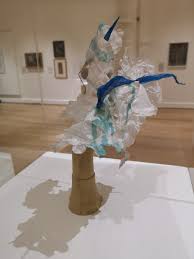 Seashell cross with beautiful limpet shells on reclaimed wood. Leeds Art Gallery S Natural Encounters Finding Hope And Solace In Nature Leeds Living