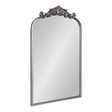A mirror serves many functions ? 19 X 31 Arendahl Arch Wall Mirror Silver Kate Laurel All Things Decor Target