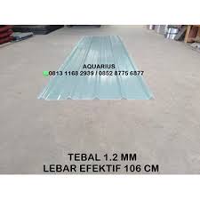 Atap fiber neo pvc roofing fiberglass ukuran 1,8m 180cm: Jual Atap Fiberglass Spandek Pt Kim Gemilang Bersama Kota Tangerang Selatan Banten Indotrading