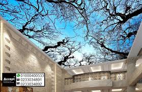 ورق حائط ثلاثي الابعاد للاسقف ورق للاسقف ديكور السقف Mansions My Home House Styles
