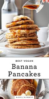 Banana Pancakes Recipe Love And Lemons Recipe In 2020 Banana Pancakes Recipe Vegan Banana Pancakes Banana Pancakes