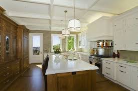 Coffered Ceiling With A Gap Between The Ceiling And Cabinets Lighting In The Gap Coffered Ceiling Kitchen Kitchen Design Kitchen And Bath Design