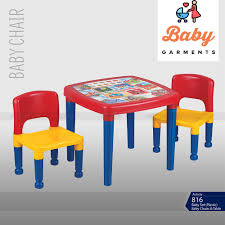 Delta children peppa pig table and chair set with storage. Kids Table And 2 Chair Set Education And Game Sheet On Plastic Table Buy Online At Best Prices In Pakistan Daraz Pk