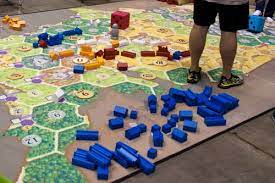 Settlers Of America Trails To Rails Image Boardgamegeek Rails Catan America