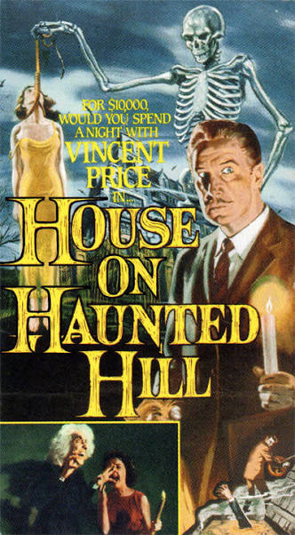 HOUSE ON HAUNTED HILL (1959/Goodtimes) - VHS