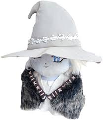 Amazon.com: LSLRAD Elden Ring Plush Ranni The Witch Doll Pillow Removable  Hat Cloak 9.84 Inches Game Fans and Friends Gift, White : Toys & Games