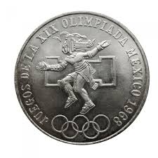 Sie ist trotz fehlendem nennwert anerkanntes zahlungsmittel in mexiko. Silbermunze 25 Pesos Mexico Olympia 1968