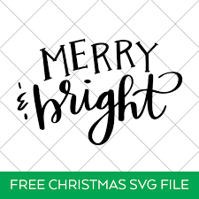 Receive vector and graphics resources updates in your inbox. Diy Merry And Bright Sign Free Christmas Svg Pineapple Paper Co