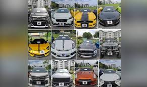 Kereta mahal, road tax mahal, maintenance mahal. Cuci Wang Haram Wang Tunai Rm5 Juta 23 Kereta Mewah Dirampas