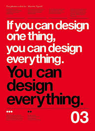 5 lessons from massimo vignelli typographic poster design design quotes typographic poster
