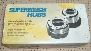 For Sale Brand New Superwinch Coarse Spline Lockout Hubs