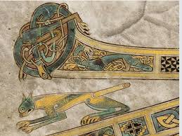 Celtic Hounds From The Book Of Kells Book Of Kells Celtic Hound