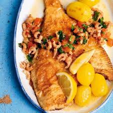 Gebratene Scholle Mit Krabbenbutter Rezept Rezepte Scholle Rezept Fisch Zubereiten