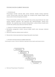 Ia perlu dilakukan secara berterusan kerana setiap organisasi itu sentiasa ingin melakukan perubahan bagi mencapai objektif yang telah. Topik 3 Perancangan Sumber Manusia Studocu