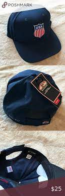 Nwt Usa Hockey Nike Dri Fit Hat Fitted Hats Nike Dri Fit Dri Fit