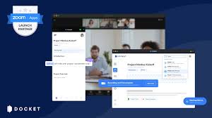 We're here to help you connect, communicate, and express your ideas so you can get more done together. Docket Launches App For Zoom To Enhance In Meeting Collaboration Business Wire