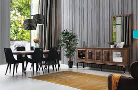 Monza Yemek Odasi Takimi Ayna Opsiyonel Quality Furniture Home Decor Furniture