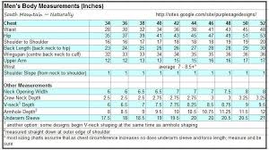 standard body measurements for men mens measurements body