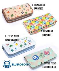 Crossing Items Hexagons Nintendo Switch Case Etsy Nintendo Switch Case Animal Crossing Nintendo Switch Accessories