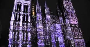 Rouen Cathedral Light Show Rouen Cathedral Light Show
