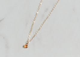 November Birthstone Necklace 14k Gold Filled Dainty Citrine Etsy November Birthstone Necklace Citrine Jewelry Scorpio Jewelry