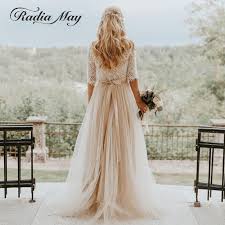 Bohemian wedding dresses are popular among brides even nowadays. Hippie Beach Wedding Dress Off 79 Buy