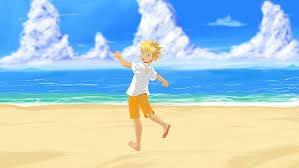 1920x1080 photos download naruto wallpaper hd high definition amazing cool desktop wallpapers for windows apple mac tablet download 1920ã—1080 wallpaper hd. Hd Wallpaper Kid Uzumaki Naruto Wallpaper Sea Beach Art Anime One Person Wallpaper Flare