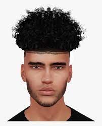 Black curly hair men png. Transparent Hair Texture Png Imvu Realistic Male Avatar Png Download Kindpng