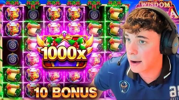 COMPRAMOS 10 BONUS EN LA NUEVA WISDOM OF ATHENAS 1000 XMAS !