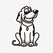 In this sitting dog drawing lesson, we decided to apply a new and interesting technique, different from what was presented in our previous dog drawing lessons. Cute Animal Sitting Dog Sticker Design Vector Drawing Hand Design Png And Vector With Transparent Background For Free Download