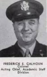 BG Frederick Earl Calhoun (1907-1997)