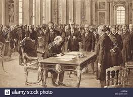 This is 1919 der vertrag von versailles by neue stadtschulen st. Friedensvertrag Versailles Stockfotos Und Bilder Kaufen Alamy