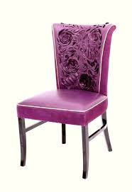 Purple Suede And Leather Chair With Gold Piping By Elena Leonova Chair Leather Chair Bespoke Furniture