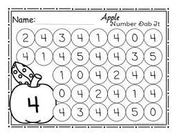 Otto andrae im mülheimer jahrbuch 1950: Apple Numbers 0 25 Dab It Letter Recognition Worksheets Numbers Preschool Math For Kids
