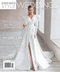 .backless gown with statement cuff sleeves. Chicago Style Weddings 2020 2021 By Chicagostyle Weddings Issuu