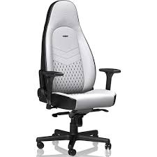 Canada hot selling office chair anji office chair leather high back leather senior chair with heated and message function. Noblechairs Icon Gaming Chair Office Chair Desk Chair Pu Faux Leather Ergonomic Cold Foam Upholstery 150kg Racing Seat Design White Black Nbl Icn Pu Wbk