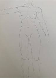 But a little extra muscle and definition in the upper back goes a step 2. How To Draw A Female Body 7 Steps Instructables