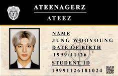 The law reads, whoever manufactures, sells, or possesses any badge, identification card or other insignia of the design prescribed by the head of any department or agency of the united states. 9 Ateez Fan Made Id Cards Ideas I D Card School Id Make School
