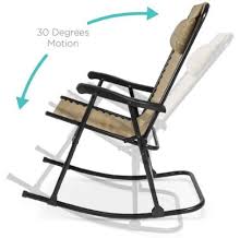 The zero gravity rocking chair by furniwell comes with a rocking feature to help you relax. Best Choice Products Foldable Zero Gravity Rocking Patio Recliner Chair Review Best Tent Cots For Camping