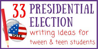 Essay On Presidential Election Writing Prompts Journalbuddies Com