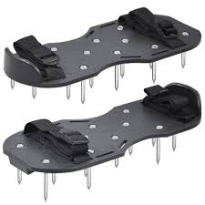 Aeratering shoes are a great way to introduce oxygen into your soil. Yaheetech 4 5cm Deep Spike Garden Lawn Spike Aerator Shoes Spiker Sandals Buy Online In Bahamas At Bahamas Desertcart Com Productid 48995785