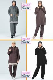 2020 Sefamerve Buyuk Beden Tesettur Esofman Modelleri 2 Survetement Hijab Islamic Sportswear 2020 Moda Model Galeri