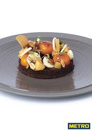 Brownie Chocolat Banane Et Cremeux Cacahuetes Recettes De Cuisine Cuisine Gastronomique Desserts A L Assiette