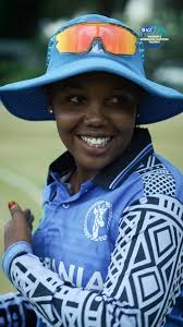📸 Captain Agnes Qwele Represents Tanzania at the Official Tournament Shoot  in Kigali! 🇹🇿🏏 Our U19 Women's captain, Agnes Qwele, proudly posed at  the official photoshoot ahead of the ICC U19 Women's